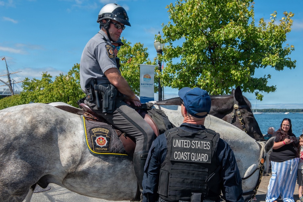 Coast Guard, partnering agencies, establish safety zones for Erie Tall Ships event