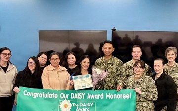 Naval Health Clinic New England holds Daisy Awards ceremony