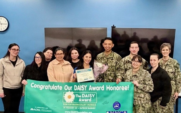 Naval Health Clinic New England holds Daisy Awards ceremony
