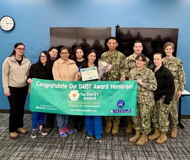 Naval Health Clinic New England holds Daisy Awards ceremony