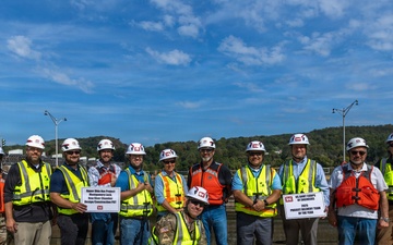 USACE Pittsburgh District Receives National Award for Montgomery Lock Project Delivery