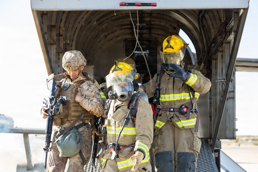 Marines Train in Base Recovery After Attack Training During SLTE 1-26