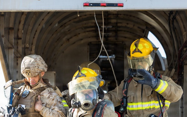 Marines Train in Base Recovery After Attack Training During SLTE 1-26
