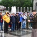 Lt. Gen. John Morrison Jr., the Army Deputy Chief of Staff, G-6, Greets Honor Flight Veterans at the WWII Memorial