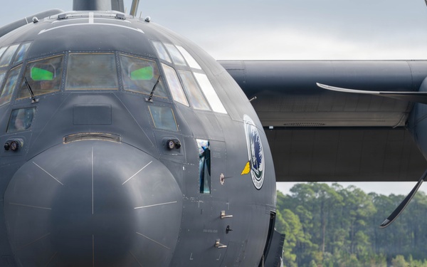 Team Hurlburt conducts AC-130J live-fire training