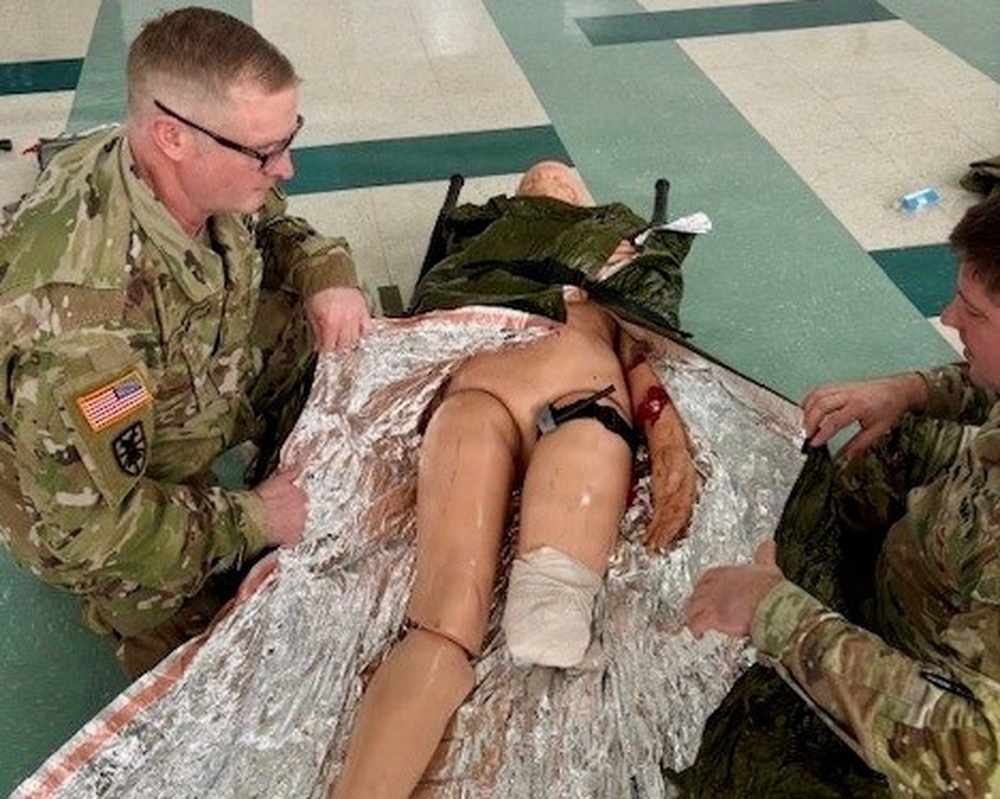 Munson Army Health Center Builds Ready Medical Forces Through Combat Lifesaver Training