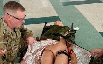 Munson Army Health Center Builds Ready Medical Forces Through Combat Lifesaver Training