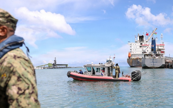 The National Coast Guard (NCG) of Mauritius conducts coxswain training