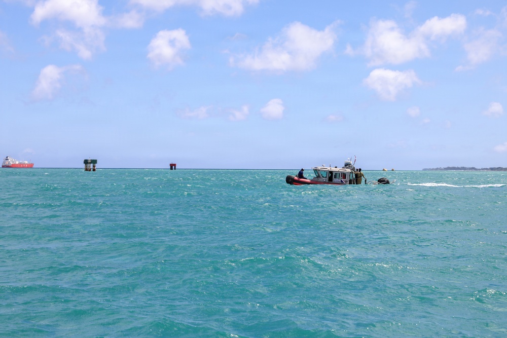 The National Coast Guard (NCG) of Mauritius conducts coxswain training