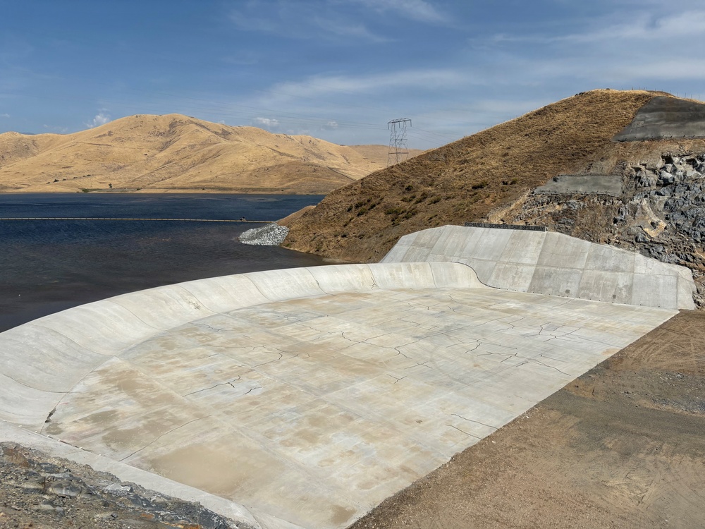 Richard L. Schafer Dam Spillway completed