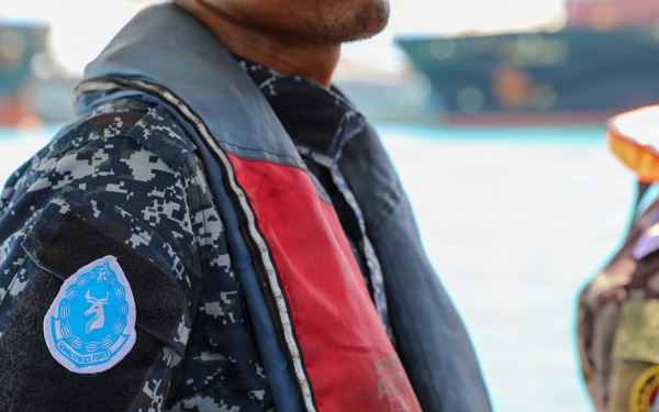 The National Coast Guard (NCG) of Mauritius conducts coxswain training