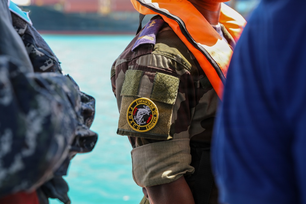 The National Coast Guard (NCG) of Mauritius conducts coxswain training