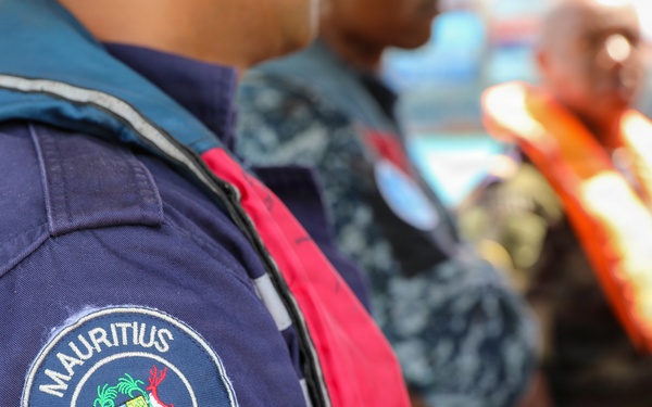 The National Coast Guard (NCG) of Mauritius conducts coxswain training