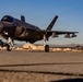 F-35's taxi for Orange Flag test event
