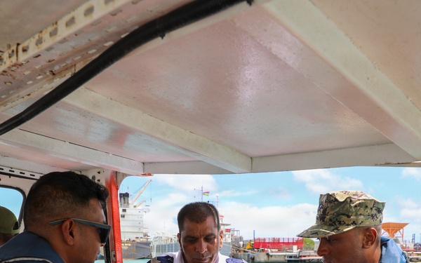 The National Coast Guard (NCG) of Mauritius conducts coxswain training