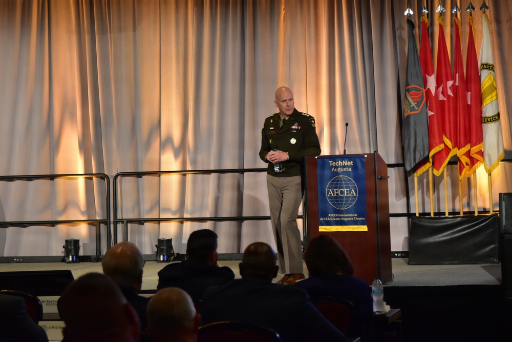 Army Deputy Chief of Staff, G-6, Lt. Gen. John Morrison Jr., Delivers Keynote at TechNet Augusta