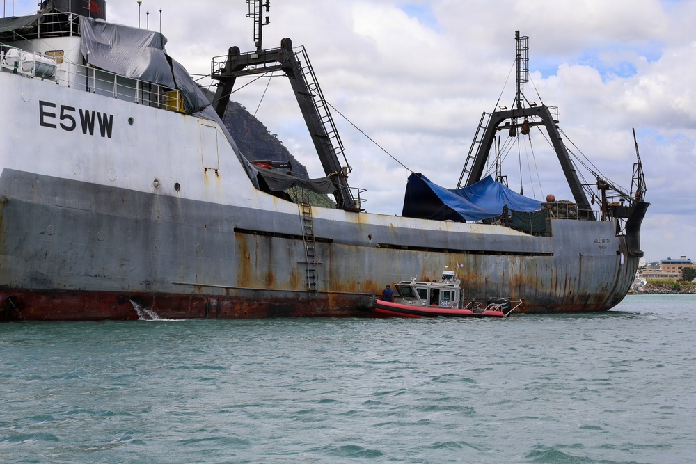 The National Coast Guard (NCG) of Mauritius conducts coxswain training
