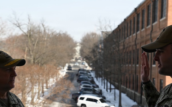 Naval District Washington Conducts Reenlistment