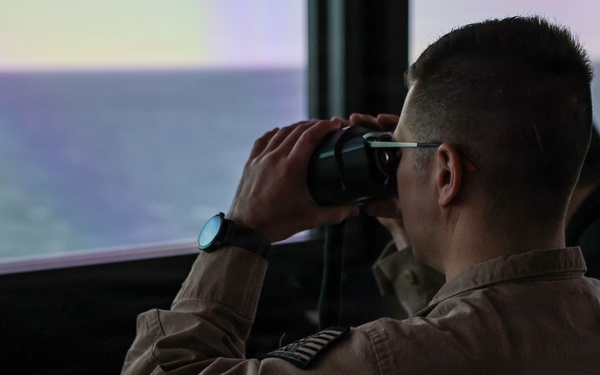 John F. Kennedy Bridge Team’s Completes Immediate Superior in Command (ISIC) Certification