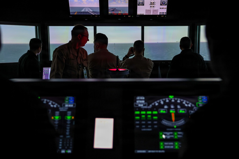 John F. Kennedy Bridge Team’s Completes Immediate Superior in Command (ISIC) Certification