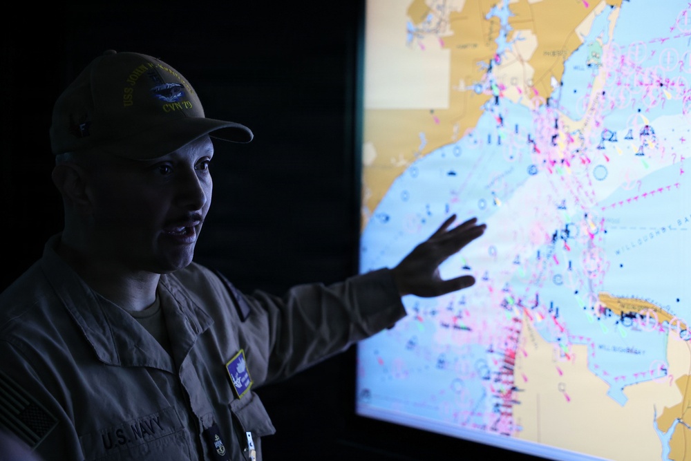 John F. Kennedy Bridge Team’s Completes Immediate Superior in Command (ISIC) Certification