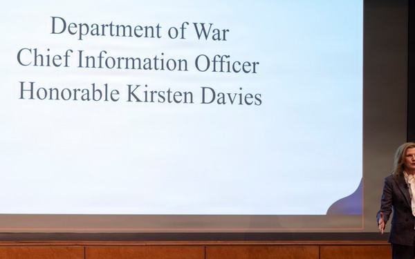 CIO Davies Hosts Town Hall at Mark Center