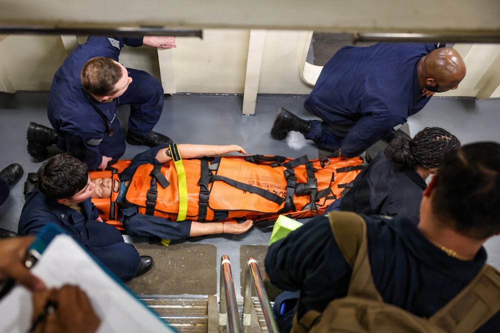 PCU John F. Kennedy Conducts Medical Response Team Training