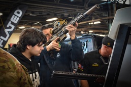 Precision and profession on display at the Army exhibit at the Great American Outdoor Show