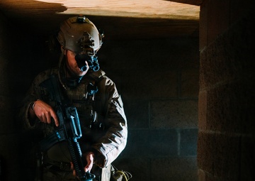 1SFG(A) military working dogs sharpen detection skills