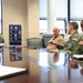 The Honorable Benjamin Kohlmann, Assistant Secretary of the Navy for Manpower and Reserve Affairs meets with leadership from Commander Strike Fighter Wing Atlantic
