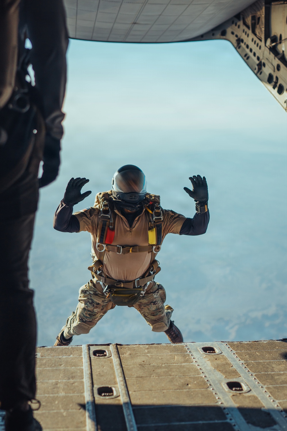 1st Special Forces Group (Airborne) Green Berets execute HALO jumps in Arizona