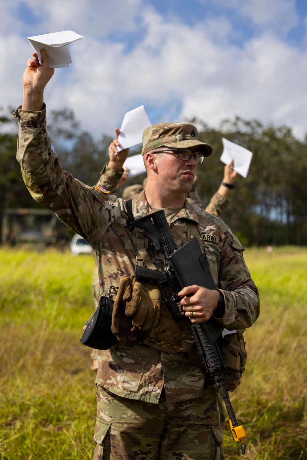 130th Engineer Brigade Best Squad Competition: Land Navigation