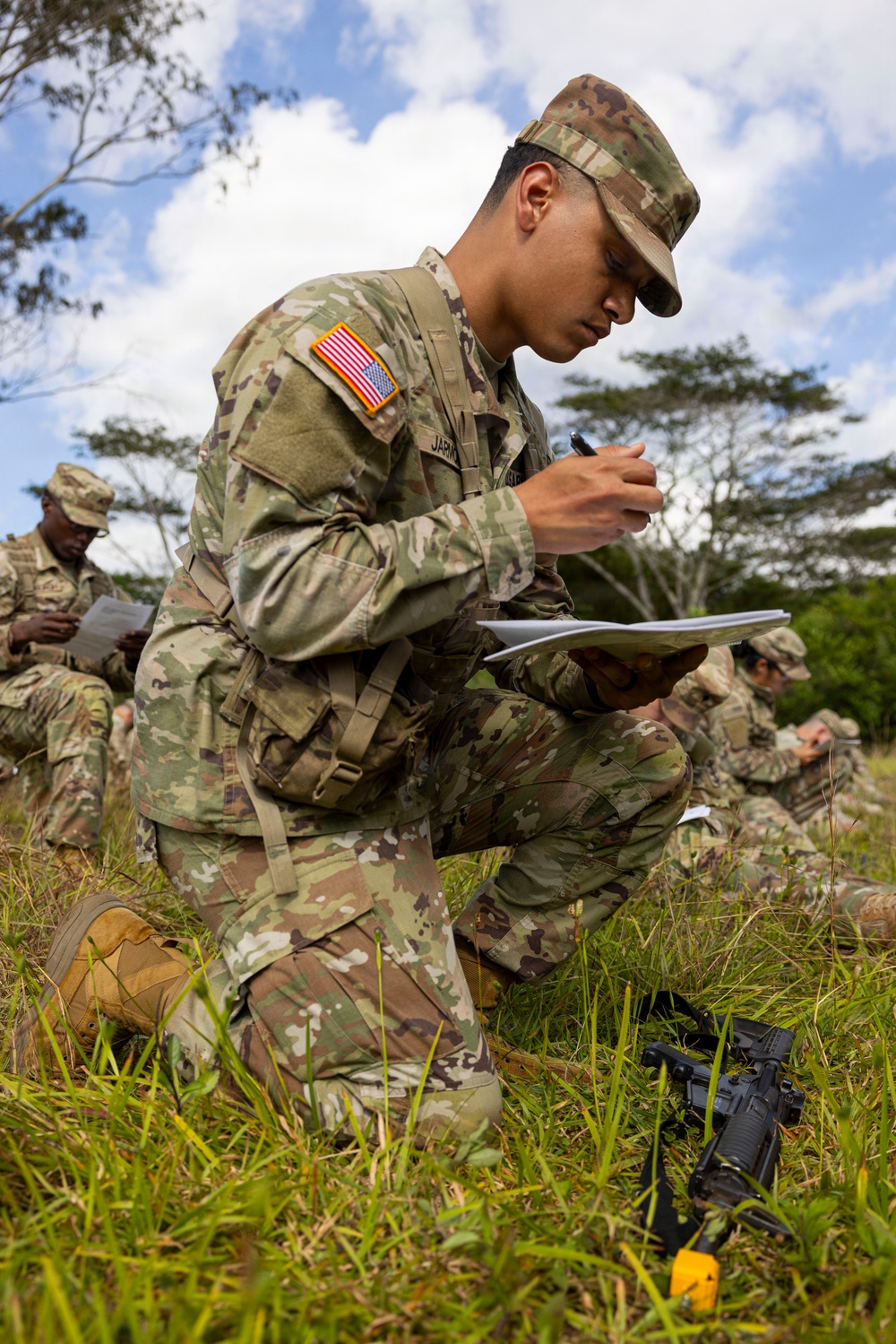 130th Engineer Brigade Best Squad Competition: Land Navigation