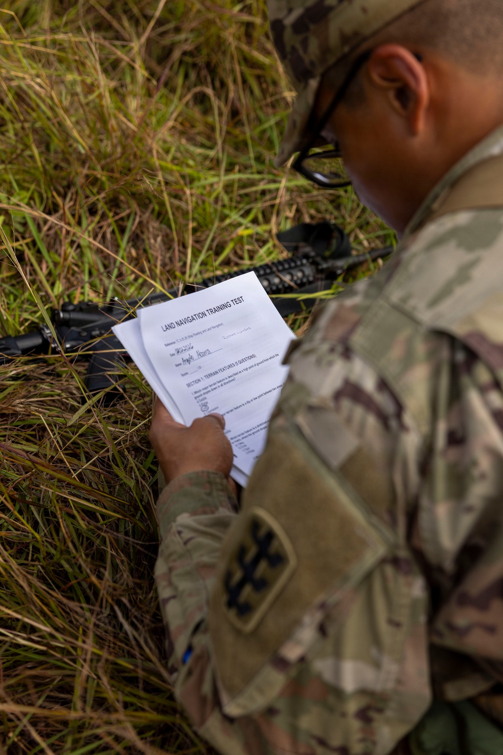 130th Engineer Brigade Best Squad Competition: Land Navigation