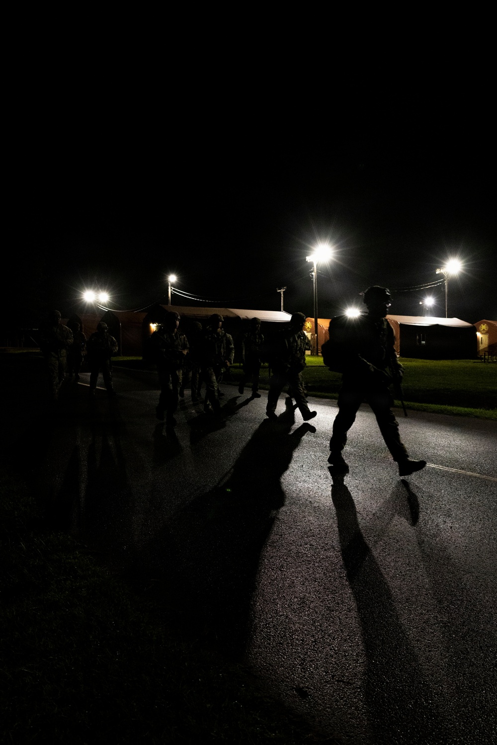 130th Engineer Brigade Best Squad Competition: 12-Mile Ruck