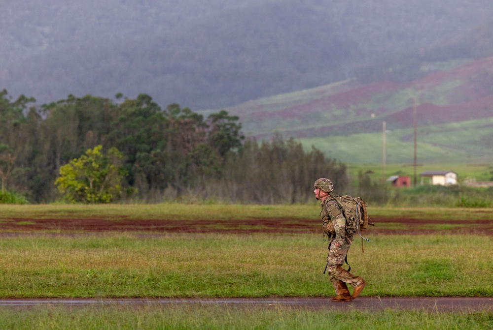 130th Engineer Brigade Best Squad Competition: 12-Mile Ruck