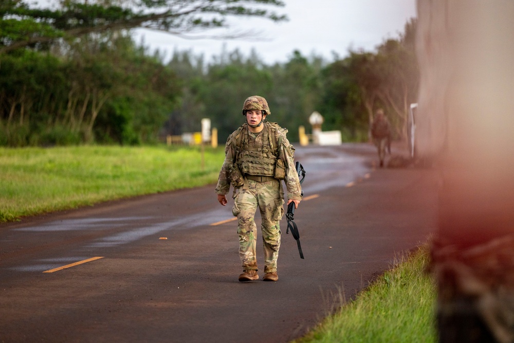 130th Engineer Brigade Best Squad Competition: 12-Mile Ruck