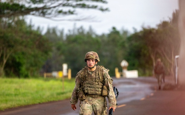 130th Engineer Brigade Best Squad Competition: 12-Mile Ruck