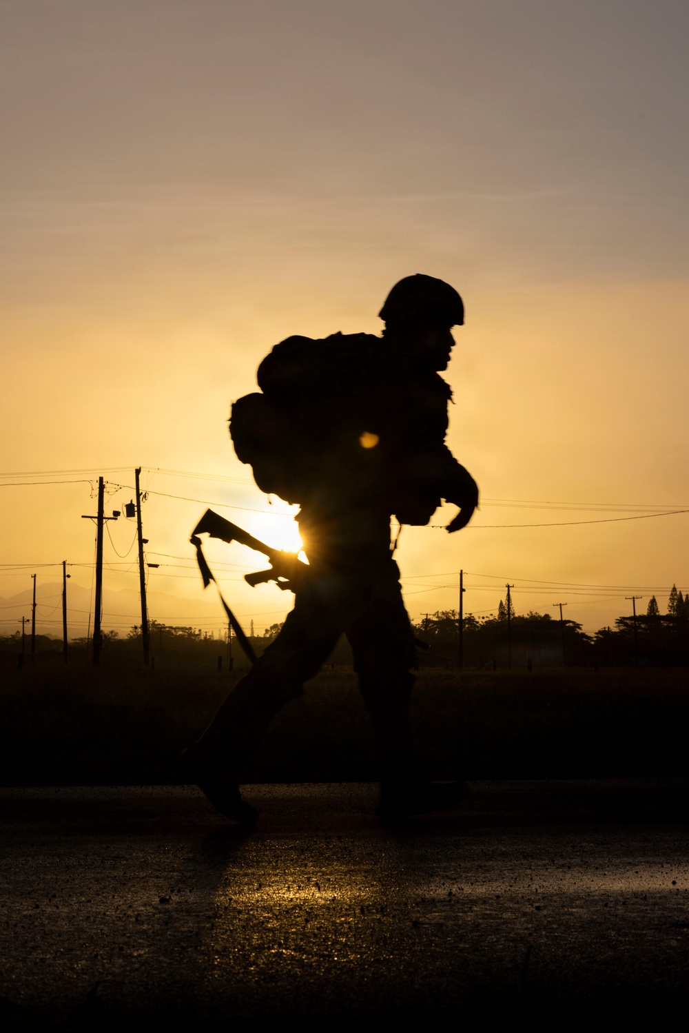 130th Engineer Brigade Best Squad Competition: 12-Mile Ruck