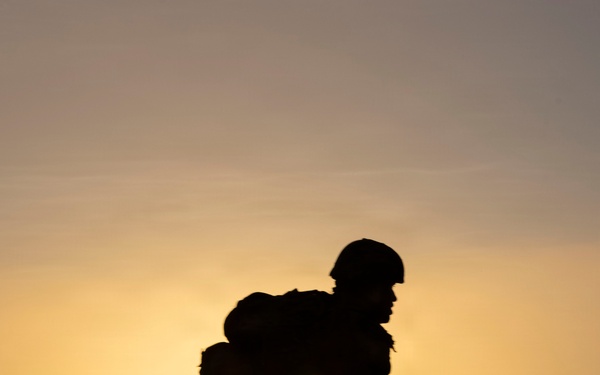 130th Engineer Brigade Best Squad Competition: 12-Mile Ruck