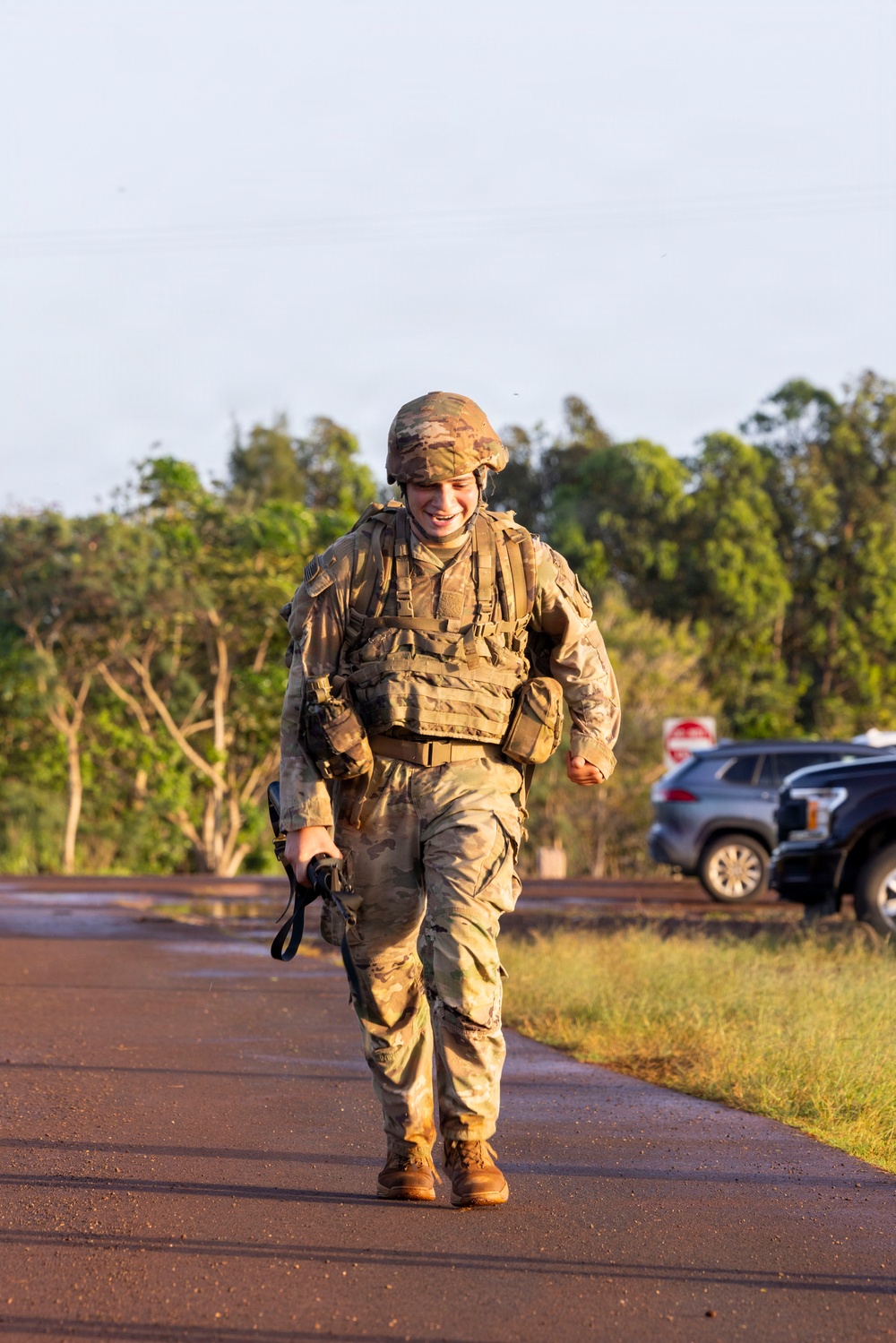 130th Engineer Brigade Best Squad Competition: 12-Mile Ruck