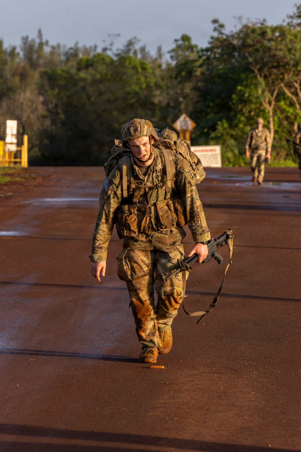 130th Engineer Brigade Best Squad Competition: 12-Mile Ruck