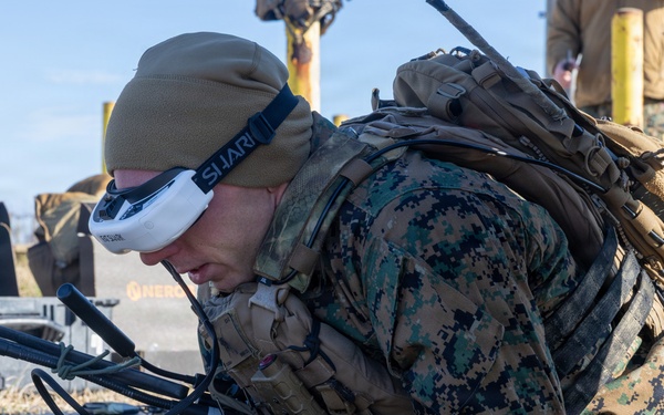 Advanced Infantry Training Battalion SOI-E and HMLA-269 execute Wave Breaker exercise