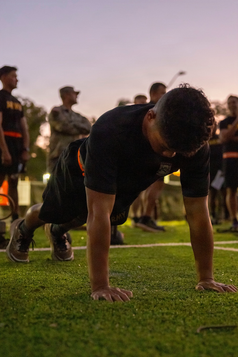 130th Engineer Brigade Best Squad Competition: Army Fitness Test