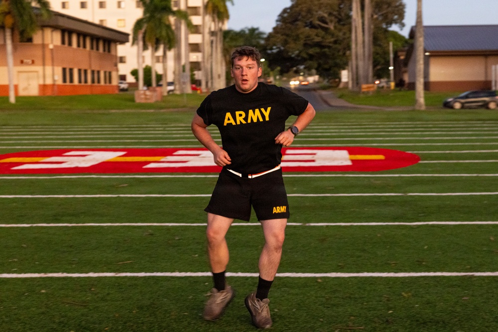 130th Engineer Brigade Best Squad Competition: Army Fitness Test