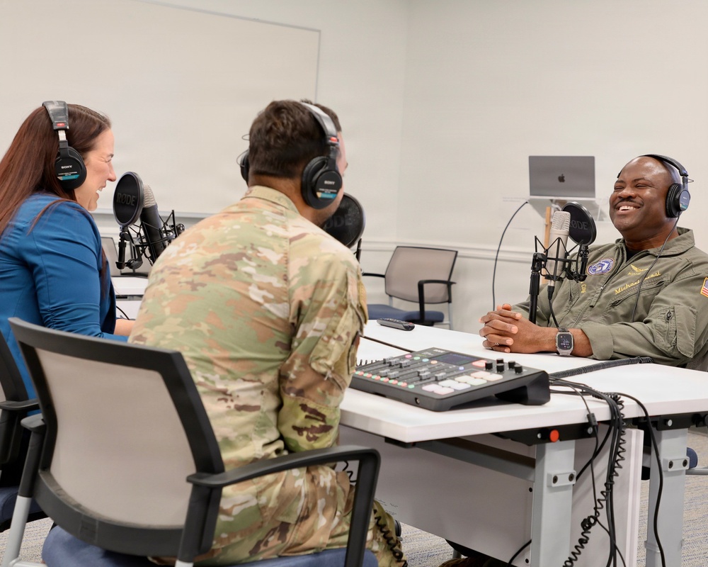 Cmdr. Michael Mosi appears on Tyndall AFB's podcast