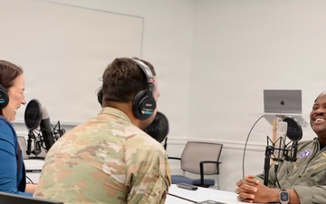 Cmdr. Michael Mosi appears on Tyndall AFB's podcast
