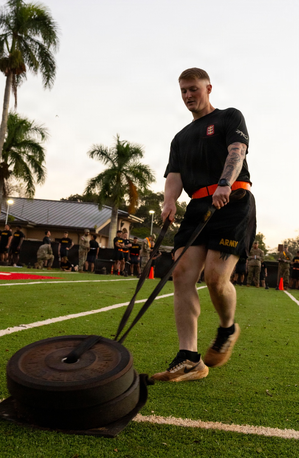 130th Engineer Brigade Best Squad Competition: Army Fitness Test