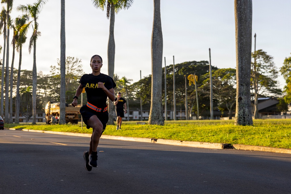 130th Engineer Brigade Best Squad Competition: Army Fitness Test