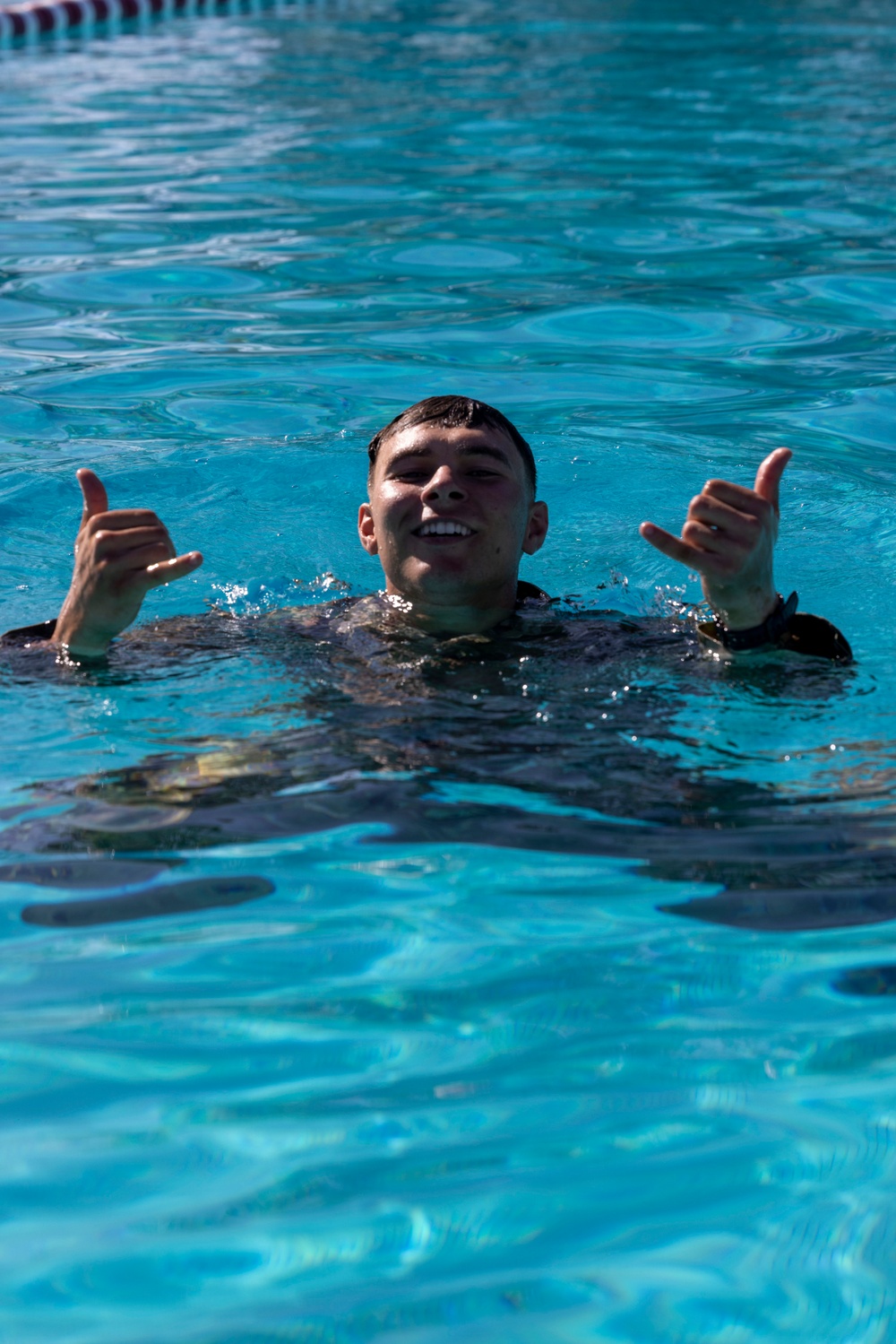 130th Engineer Brigade Best Squad Competition: Combat Water Survival Test